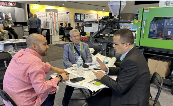 寶捷攜展機KII128-S7精彩亮相美國NPE國際塑膠展會